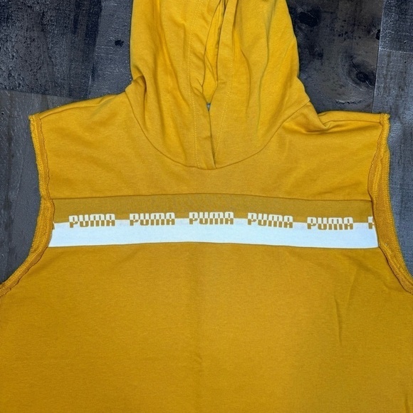 Puma Crop Sleeveless Hoodie size Large - Picture 4 of 8